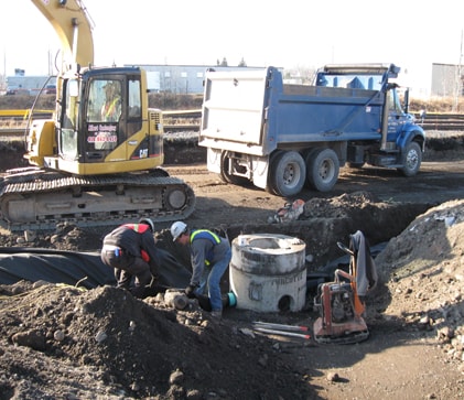 Excavation et terrassement